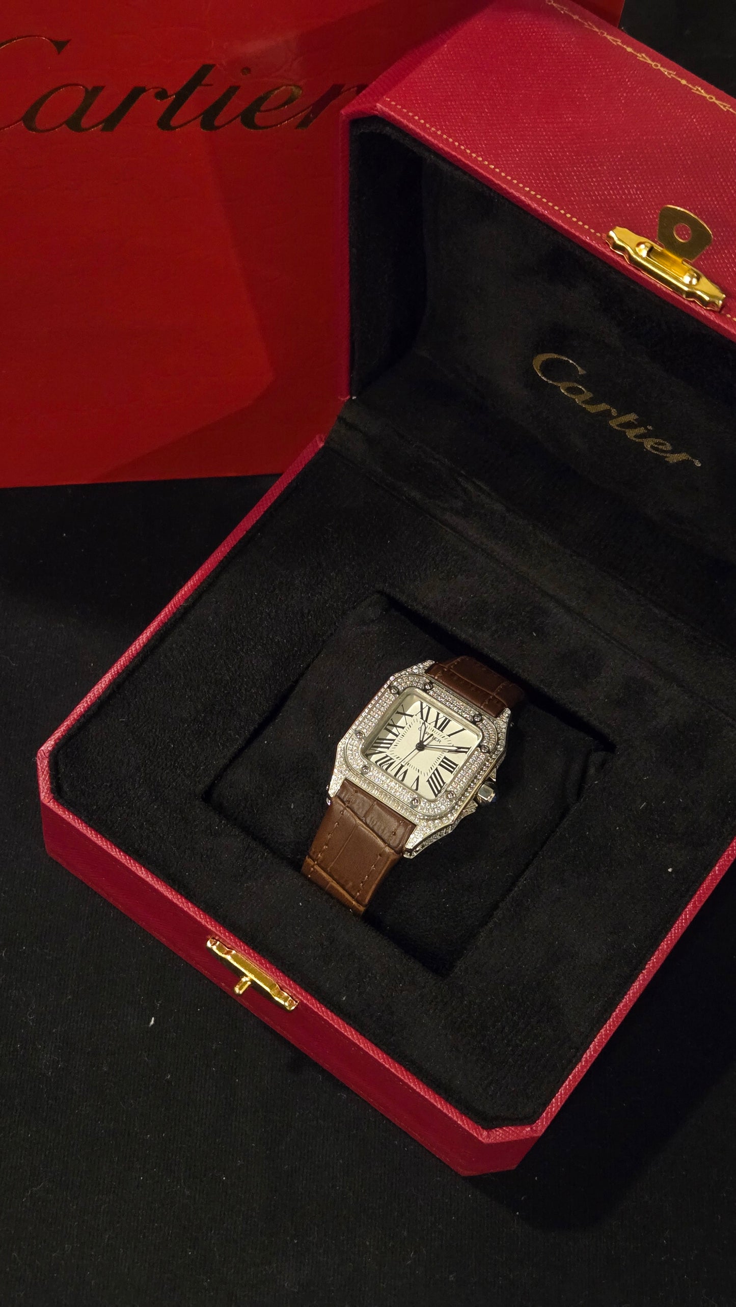 CARTIER - SANTOS W BRW