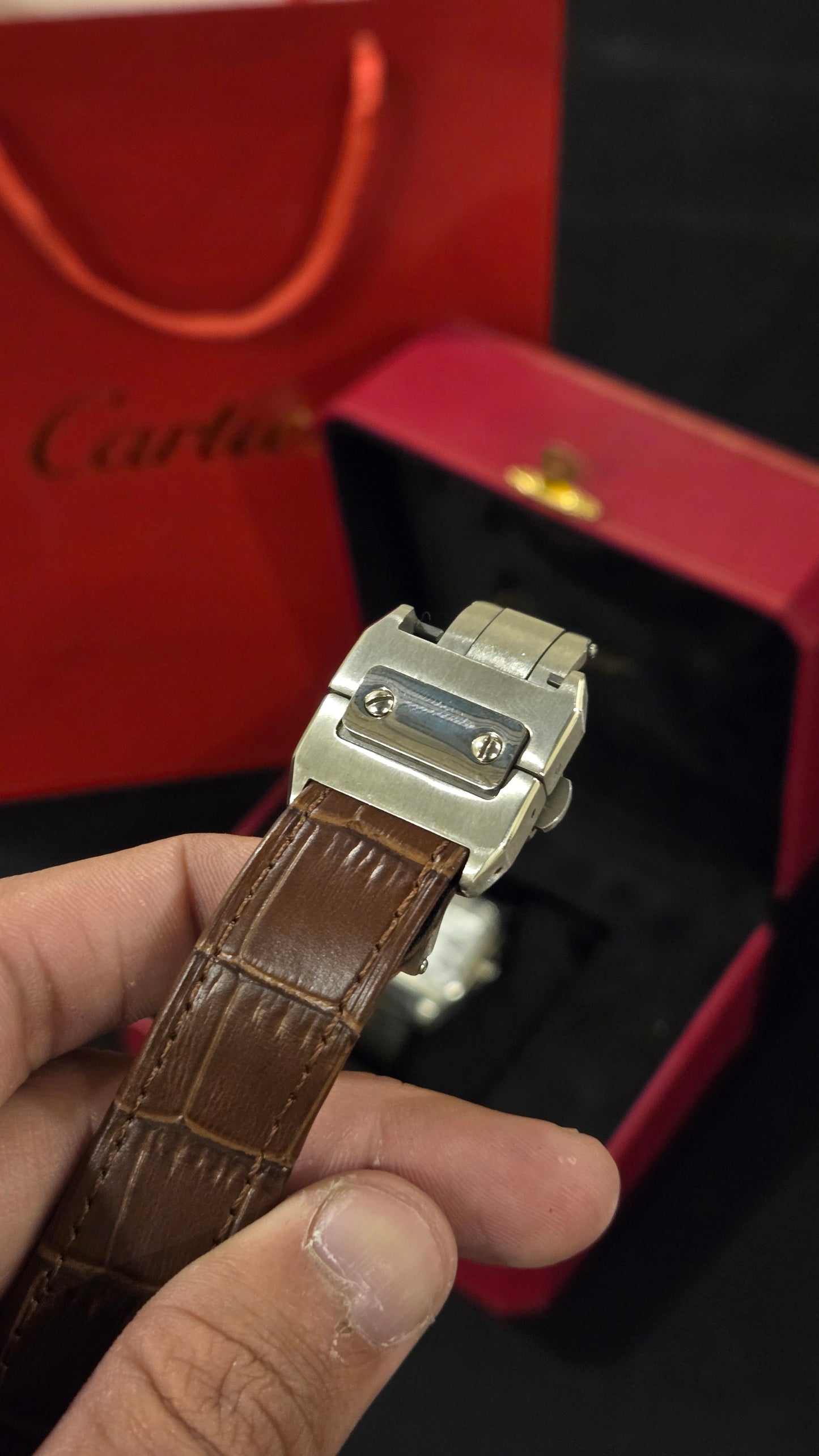 CARTIER - SANTOS W BRW