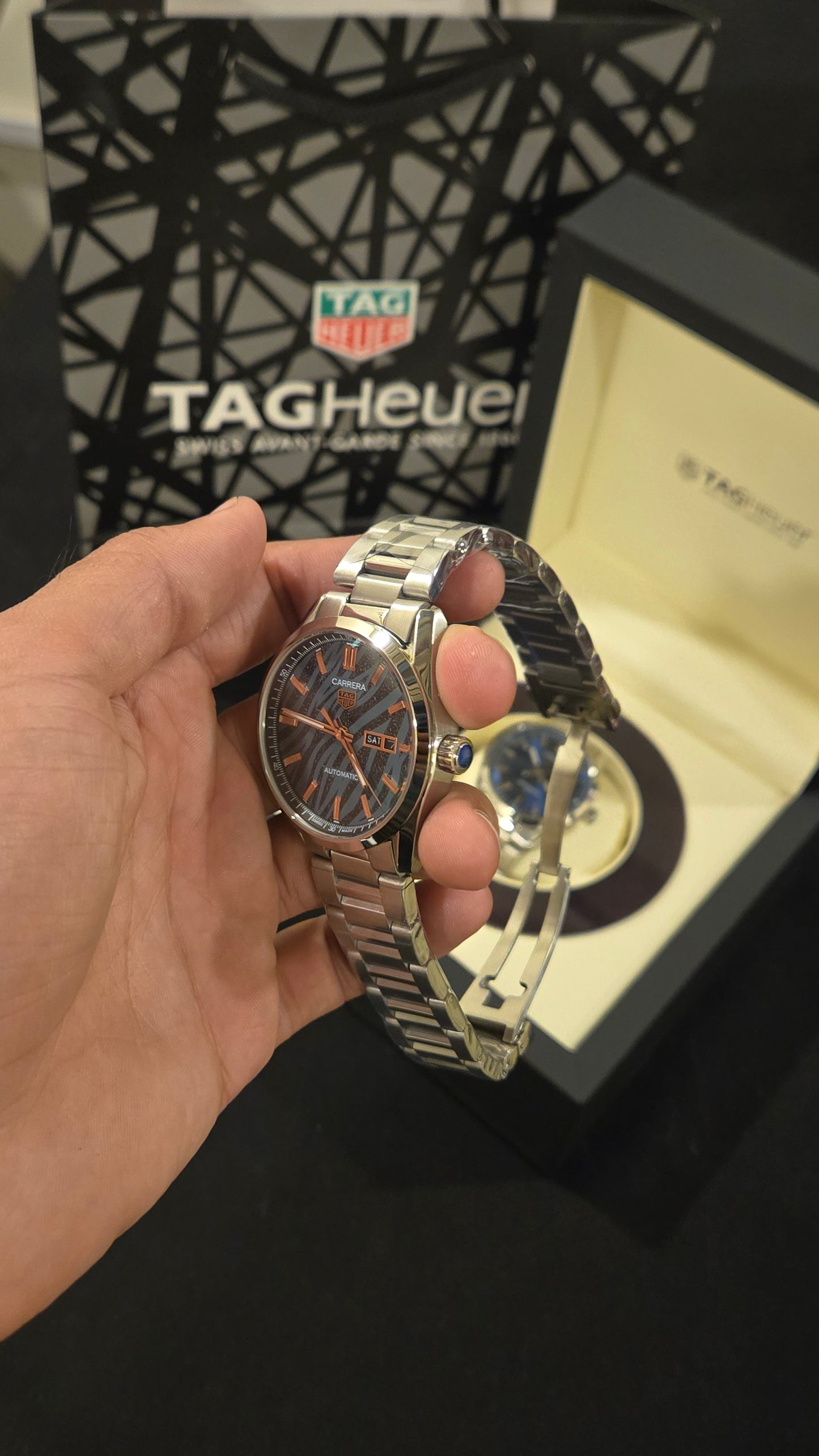 TAG HEUER - CARRERA CALIBRE 5 TIGER