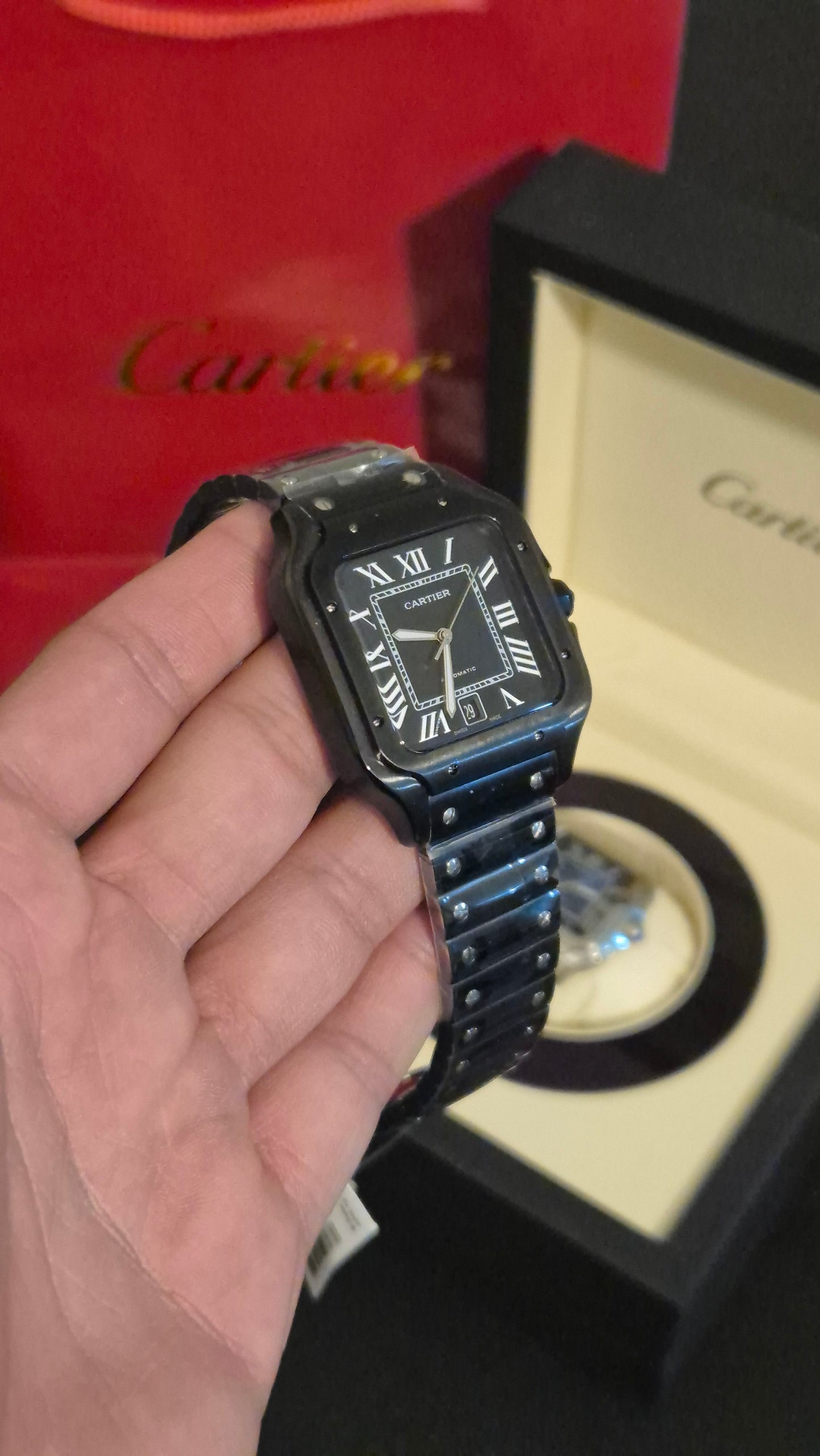 CARTIER - SANTOS CB