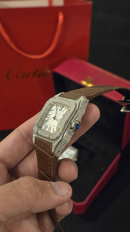 CARTIER - SANTOS W BRW